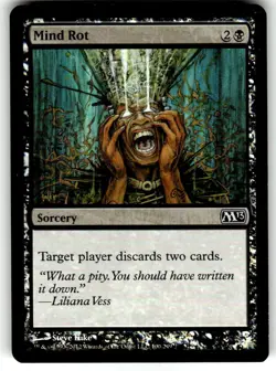 FOIL MTG Mind Rot Core Set 2013 (M13) Regular - Image 1