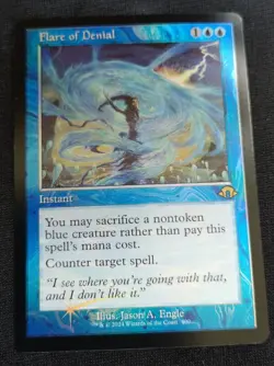 Flare Of Denial - Foil - Retro Frame - MH3 - NM Unplayed - EN - 400 - Image 1