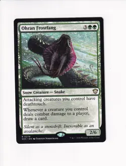 MAGIC THE GATHERING COMMANDER: SECRETS OF STRIXHAVEN OHRAN FROSTFANG - Image 1
