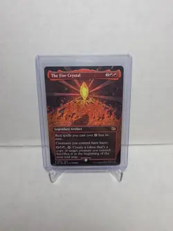The Fire Crystal (Borderless) Final Fantasy Regular - Image 1