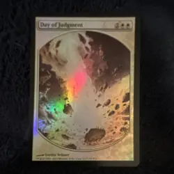 Magic: The Gathering (MTG) Day of Judgment Full Art Foil - Image 1