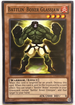 YuGiOh! - Battlin' Boxer Glassjaw - LTGY-EN017 - Unlimited - Common - Image 1