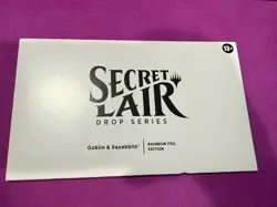 Magic The Gathering Secret Lair Drop: Goblin & Squabblin' RAINBOW FOIL EDITION - Image 1