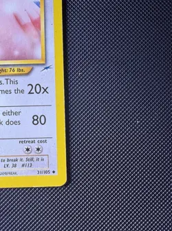 Pokemon TCG - Neo Destiny - Unlimited - Chansey 31/105 - LP - Image 4