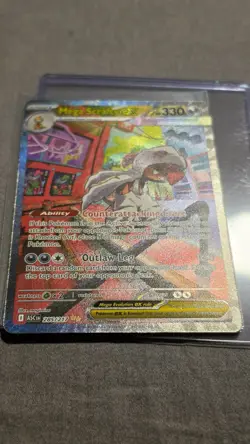 Pokemon TCG Mega Scrafty EX 285/217 Ancient Origins Secret Rare Full Art Holo - Image 2