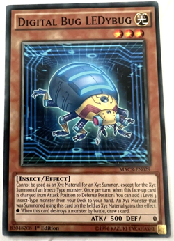 YuGiOh! - Digital Bug LEDybug - MACR-EN029 - 1st Edition - Common - Image 1