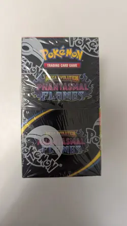 Pokemon PHANTASMAL FLAMES Half Booster Box (18 Packs) - Sealed & brand new - Image 1