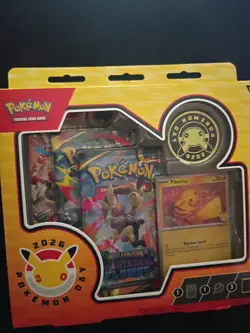 Pokemon Day Collection Mega Evolution & Phantasm Box Pikachu Promo SWIRLset of 3 - Image 2