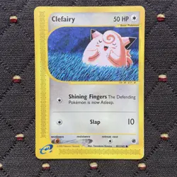 Clefairy Expedition Base Set 101/165 e-Reader Pokemon TCG | Tomokazu Komiya | MP - Image 1