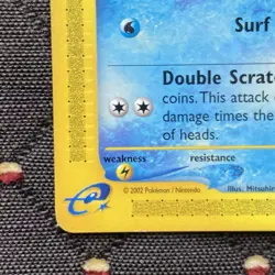 Totodile Expedition Base Set 134/165 e-Reader Pokemon TCG | Mitsuhiro Arita | MP - Image 3