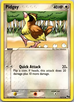 Pidgey 012/017 - POP Series 4 - NM Pokemon TCG - Image 1