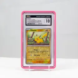 Pokemon Pikachu Reverse Holo #25 Scarlet & Violet 151 Costco - CGC 10 Gem Mint - Image 1