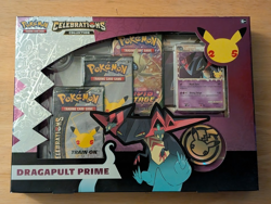 SEALED Pokemon TCG Celebrations Collection Dragapult Prime Box 820650809385 - Image 1
