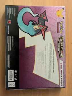 SEALED Pokemon TCG Celebrations Collection Dragapult Prime Box 820650809385 - Image 2