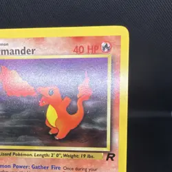 Pokemon Charmander 1st Edition Team Rocket 50/82 Common Regular 40HP - Image 2