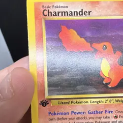 Pokemon Charmander 1st Edition Team Rocket 50/82 Common Regular 40HP - Image 3