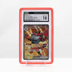 Pokemon Incineroar ex Holo #187 Scarlet & Violet: Temporal Forces CGC 10 - Image 1
