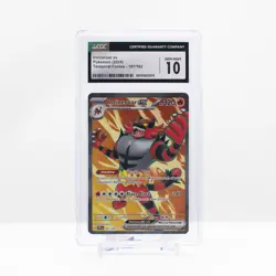 Pokemon Incineroar ex Holo #187 Scarlet & Violet: Temporal Forces CGC 10 - Image 2