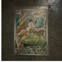 Meowth 106/094 Me02: Phantasmal Flames Illustration Rare Holo English - Image 1
