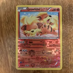 Pokemon Growlithe RC4/RC25 Legendary Treasures Radiant Collection (LP) - Image 1