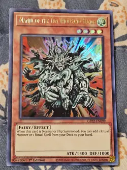 Manju of the Ten Thousand Hands - Ultra Rare - GFP2-EN099 Yugioh - Image 1