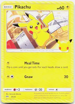 Pokemon TCG Pikachu - 25/25 McDonald's 25th Anniversary Promos Promo 025/025 - Image 1