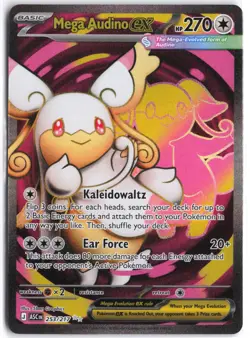 Mega Audino ex 253/217 Ultra Rare Ascended Heroes Pokemon NM - Image 1