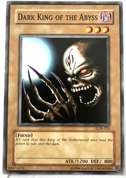 YuGiOh! - Dark King Of The Abyss - LOB-020 - Unlimited - Common - Image 1