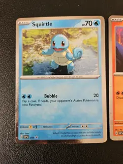 SVP 046 Bulbasaur - 047 Charmander - 048 Squirtle - Pokemon 151 Promo Holo Set - Image 2