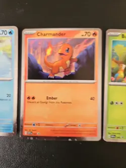 SVP 046 Bulbasaur - 047 Charmander - 048 Squirtle - Pokemon 151 Promo Holo Set - Image 3