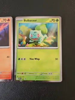 SVP 046 Bulbasaur - 047 Charmander - 048 Squirtle - Pokemon 151 Promo Holo Set - Image 4