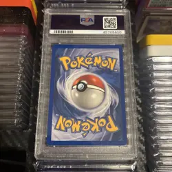 2002 Pokemon Expedition 121 Meowth Reverse PSA 9 Mint - Image 2