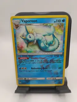 Vaporeon Reverse Holo SM - Cosmic Eclipse 42/236 Uncommon NM Pokemon - Image 1