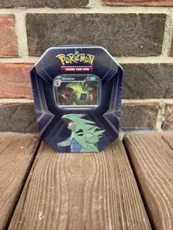 FACTORY SEALED - Pokemon TCG: Tyranitar Triple Whammy Tin - BRAND NEW - Image 1