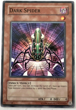 YuGiOh! - Dark Spider - SOVR-EN015 - Unlimited - Common - Image 1