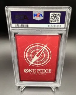 2025 ONE PIECE PROMOS PSA MAGAZINE EXCLUSIVE #001 SHANKS PSA 10 - Image 4