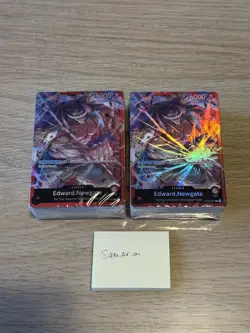 2x ONE PIECE ST-15: Red Edward Newgate Starter Deck 15 - Brick Only NO PRB01 - Image 1