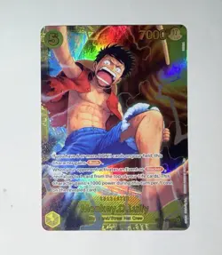Monkey D Luffy OP15-119 SEC Adventure on Kami’s Island One Piece TCG English - Image 1