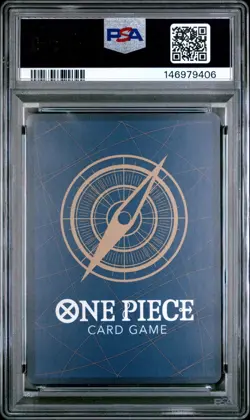 2025 ONE PIECE OP05 119 MONKEY D LUFFY ENGLISH 2ND ANNIVERSARY SET PROMO PSA 10 - Image 2
