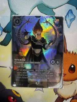 Disney Lorcana Wilds Unknown Enchanted Foil Syndrome Out For Revenge 238/204 - Image 1