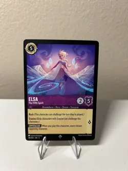 Disney Lorcana Elsa “The Fifth Spirit” 48/204 En 5 NM - Image 1