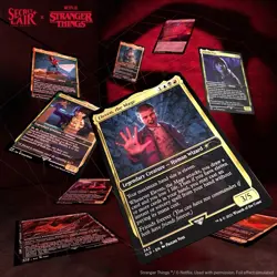 Secret Lair X Stranger Things Magic The Gathering Non-Foil Set 9 Cards - Image 1