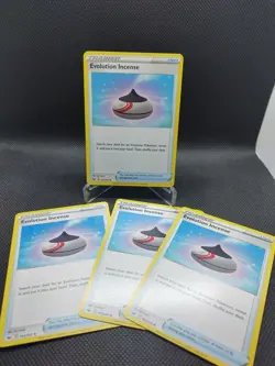 4X Evolution Incense 163/202 Sword & Shield Pokemon TCG Card NM - Image 1