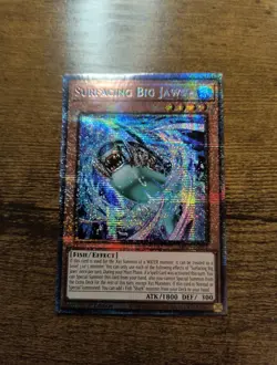 Surfacing Big Jaws MP25-EN012 Starlight Rare 2025 Mega-Pack Yugioh 1st Edition - Image 1