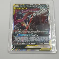 Pokemon TCG Greninja & Zoroark GX Holo Ultra Rare Card Unbroken Bonds 107/214 - Image 3