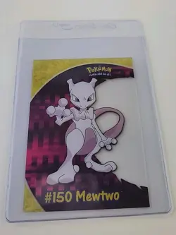 Topps Pokemon Mewtwo #150 PC5 Clear Card NM - Image 1