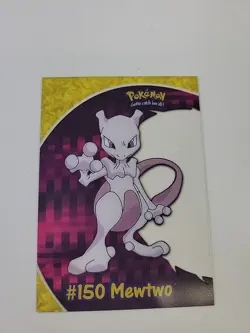 Topps Pokemon Mewtwo #150 PC5 Clear Card NM - Image 3