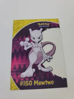 Topps Pokemon Mewtwo #150 PC5 Clear Card NM - Image 5
