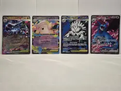 Pokemon EX Holo Card Lot Mega Charizard X, Salamence ,Mega Abomasnow, Clefable⬇ - Image 1