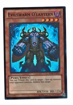 Yu-Gi-Oh Card: Evilswarm O’Lantern HA07-EN014 SUPER RARE! NM - Image 1